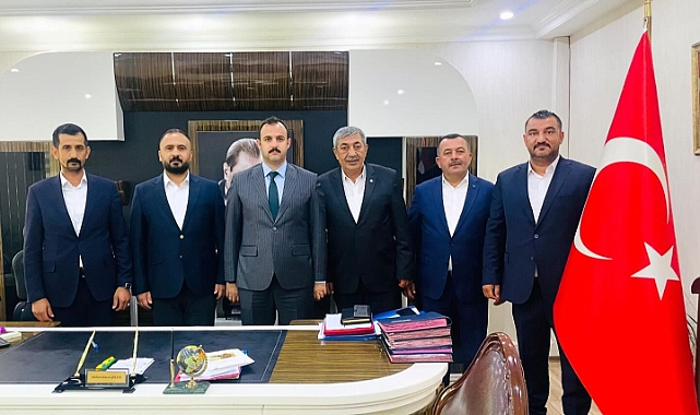 MHP Heyetinden Vali Yardımcısı Çelebi’ye hayırlı olsun ziyareti