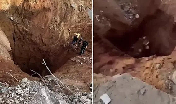 Nasrallah'ın komuta merkezinden geriye dev bir çukur kaldı