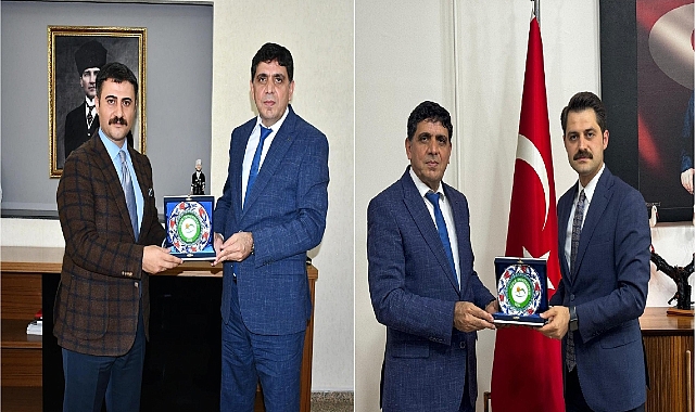 Rektör Alma’dan kaymakamlara hayırlı olsun ziyareti