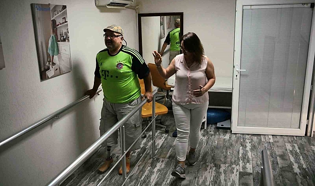 Sağ ayağı kesilen malülen emekli işçinin zorlu yaşam mücadelesi