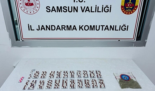 Samsun&#039;da düzenlenen uyuşturucu operasyonunda 2 kişi gözaltına alındı