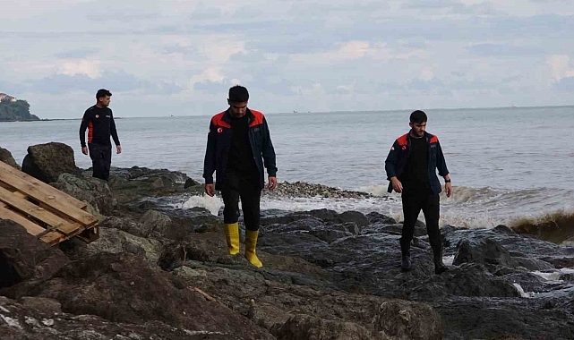 Selde kaybolan şahsı arama çalışmaları sürüyor