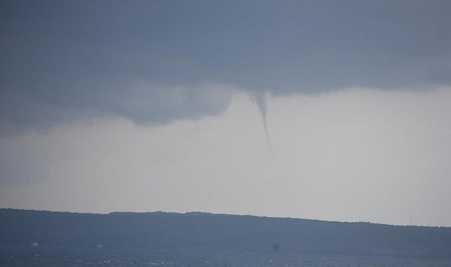 Sinop&#039;ta İnceburun açıklarında hortum oluştu