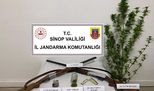 Sinop&#039;ta Uyuşturucu Operasyonu 1 Gözaltı