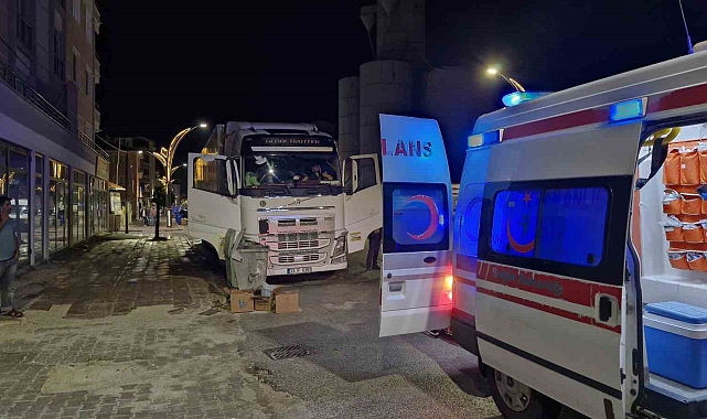 Tır sürücüsü aracında ölü olarak bulundu