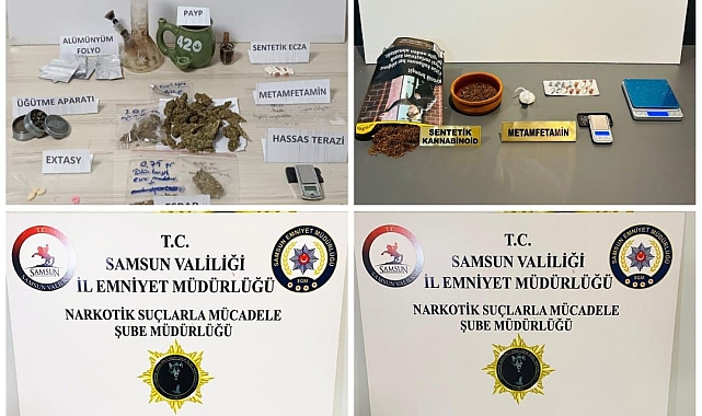 Uyuşturucu tacirlerine düzenlenen operasyonda 19 kişi gözaltına alındı