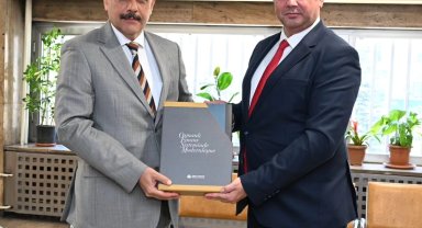 Vali Çiftçi'den Merkez Bankası'na ziyaret