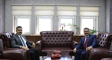 Vali Turan’dan Iğdır Cumhuriyet Başsavcısı Dede’ye hayırlı olsun ziyareti