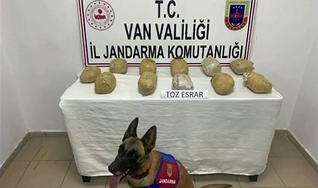 Van&#039;da 14 kilo uyuşturucu madde ele geçirildi