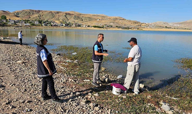 Van&#039;da amatör balıkçılar denetime takıldı