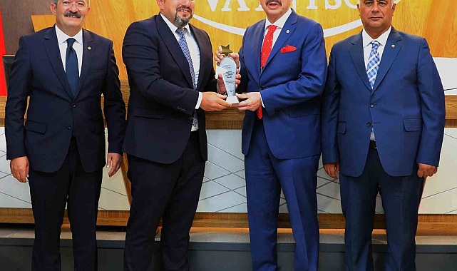 VEDAŞ, Van Ticaret ve Sanayi Odası (Van TSO) tarafından ödüllendirildi