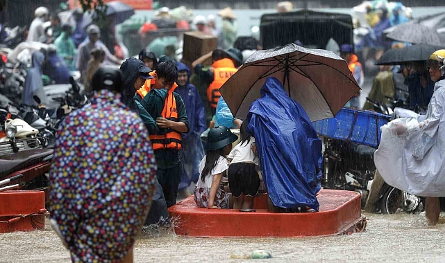 Vietnam&#039;ı vuran Yagi Tayfunu&#039;nda can kaybı 197&#039;ye yükseldi