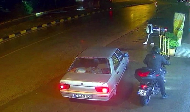 Yağmur kazaları da beraberinde getirdi