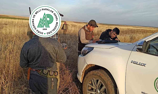 Yasa dışı av yapan 5 kişiye ceza yazıldı