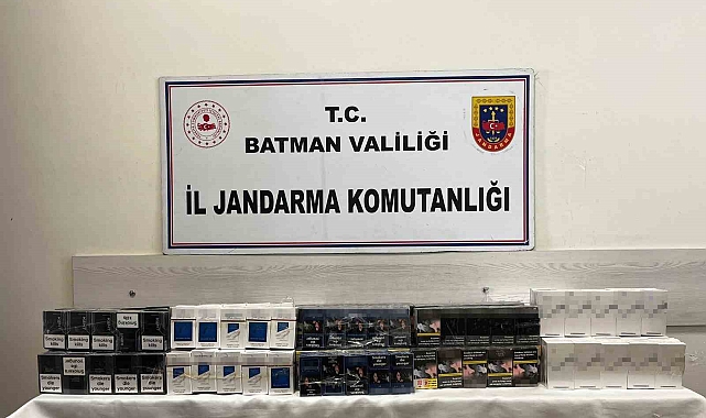 Yolcu minibüsünde kaçak sigara sevkiyatı
