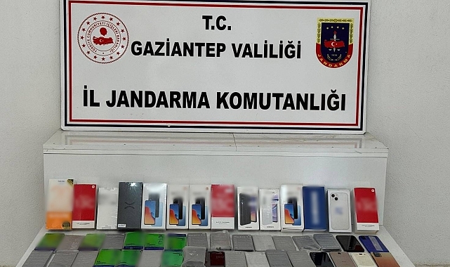 1 milyon TL değerinde kaçak telefon ele geçirildi