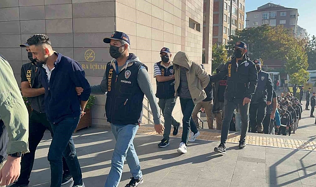 112 kişiyi dolandıran şüpheliler adliyeye sevk edildi