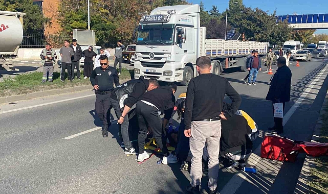 14 yaşındaki çocuğa otomobil çarptı