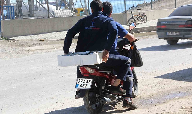 162 kasa küçük balık ihtiyaç sahiplerine dağıtıldı