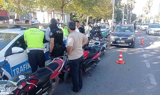 196 sürücüye para cezası