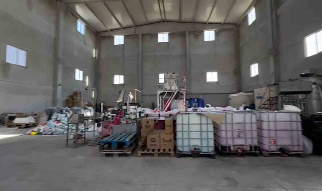 23 ton sahte deterjan ele geçirildi