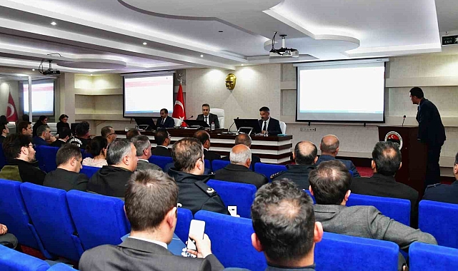 4&#039;üncü dönem İl Koordinasyon Kurulu toplantısı yapıldı