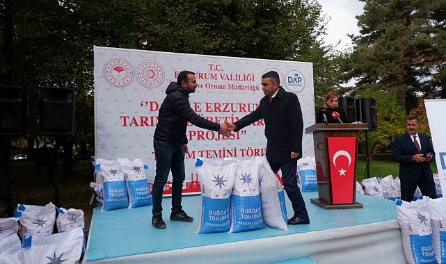 935 ton buğday tohumu dağıtıldı