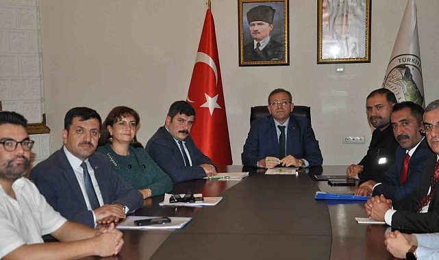 Afet risk azaltma değerlendirme toplantısı yapıldı