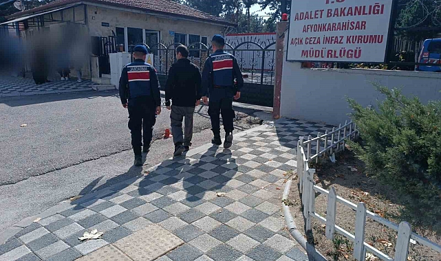 Afyonkarahisar&#039;da Hırsızlık suçundan aranan şahıs yakalandı
