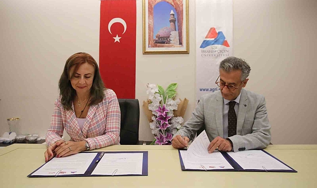 Ağrı İbrahim Çeçen Üniversitesi &#039;de kongre iş birliği protokolü imzalandı
