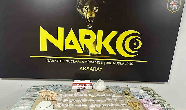 Aksaray&#039;da uyuşturucu operasyonunda 1 kişi tutuklandı