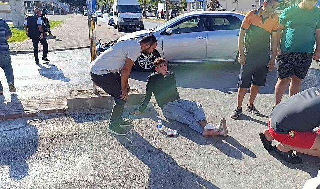 Anne ile oğlu metrelerce havaya fırlayıp savruldu