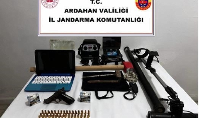 Ardahan&#039;da tarihi eser operasyonu