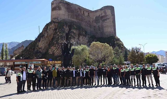 Artvin Motosiklet Grubu, Oltu&#039;ya gelerek unutulmaz bir etkinlik gerçekleştirdi