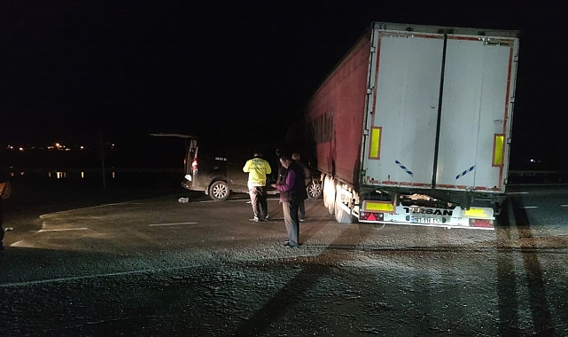 Aşkale&#039;de trafik kazası meydana geldi