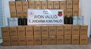 Aydın'da sahte zeytinyağı ele geçirildi