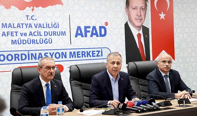 Bakan Yerlikaya: &quot;3 İHA ile 1 insanlı keşif uçağımız çalışmalarına devam ediyor&quot;