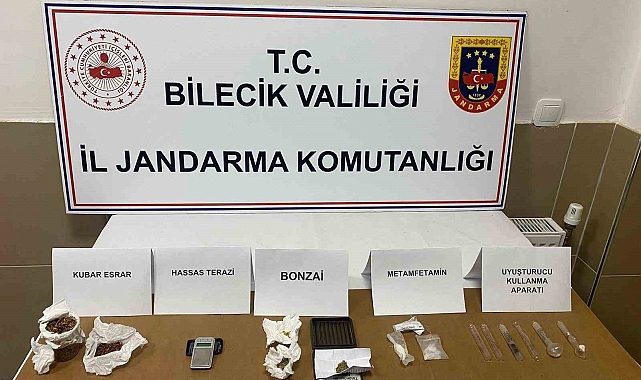 Bilecik&#039;te uyuşturucu operasyonunda 5 kişi yakalandı