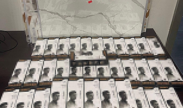 Çaldığı malzemeleri polise teslim etti