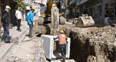 Demirci'de su taşkınlarına son