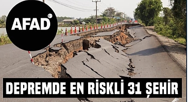 Deprem riski olan iller açıklandı: Iğdır kaçıncı derece riskte?