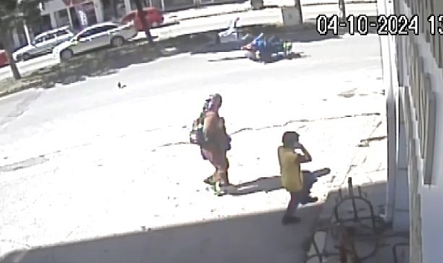 Ehliyetsiz sürücü yayaya çarptı