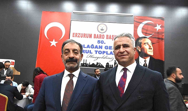 Erzurum Barosu başkanlığına Avukat Mesut Öner seçildi