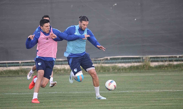 Erzurumspor FK, 5 günlük izin sonrası Pendikspor mesaisi başladı