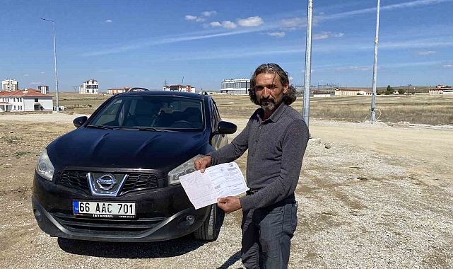 Evine gelen ceza makbuzu ile hayrete düştü, eşi bile ona inanmadı