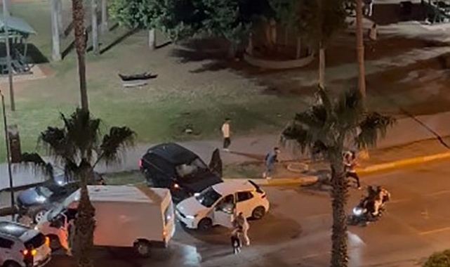 Film sahnesini aratmayan görüntüler