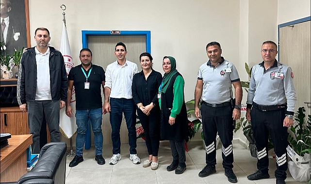 Hak -İş Öz Sağlık-İş Sendikasından Başhekim Oğul’a hayırlı olsun ziyareti