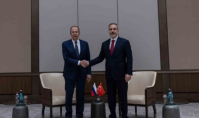 Hakan Fidan, Rus mevkidaşı Lavrov ile görüştü
