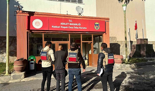 Hakkari&#039;de 23 yıl cezası bulunan 1 şahıs tutuklandı