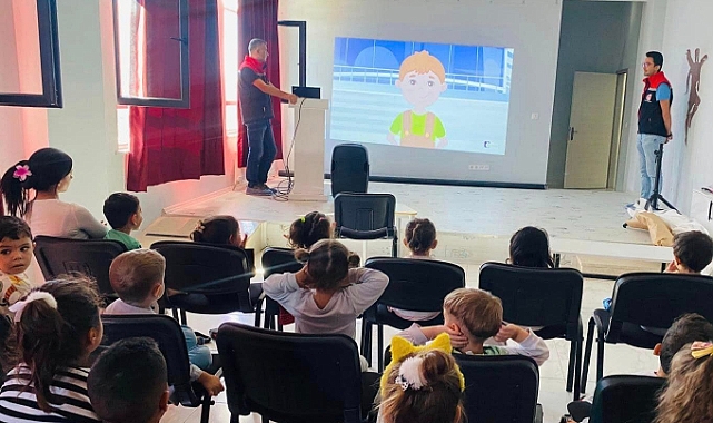 Iğdır’da anaokulu öğrencilerine hayvan sevgisi anlatıldı